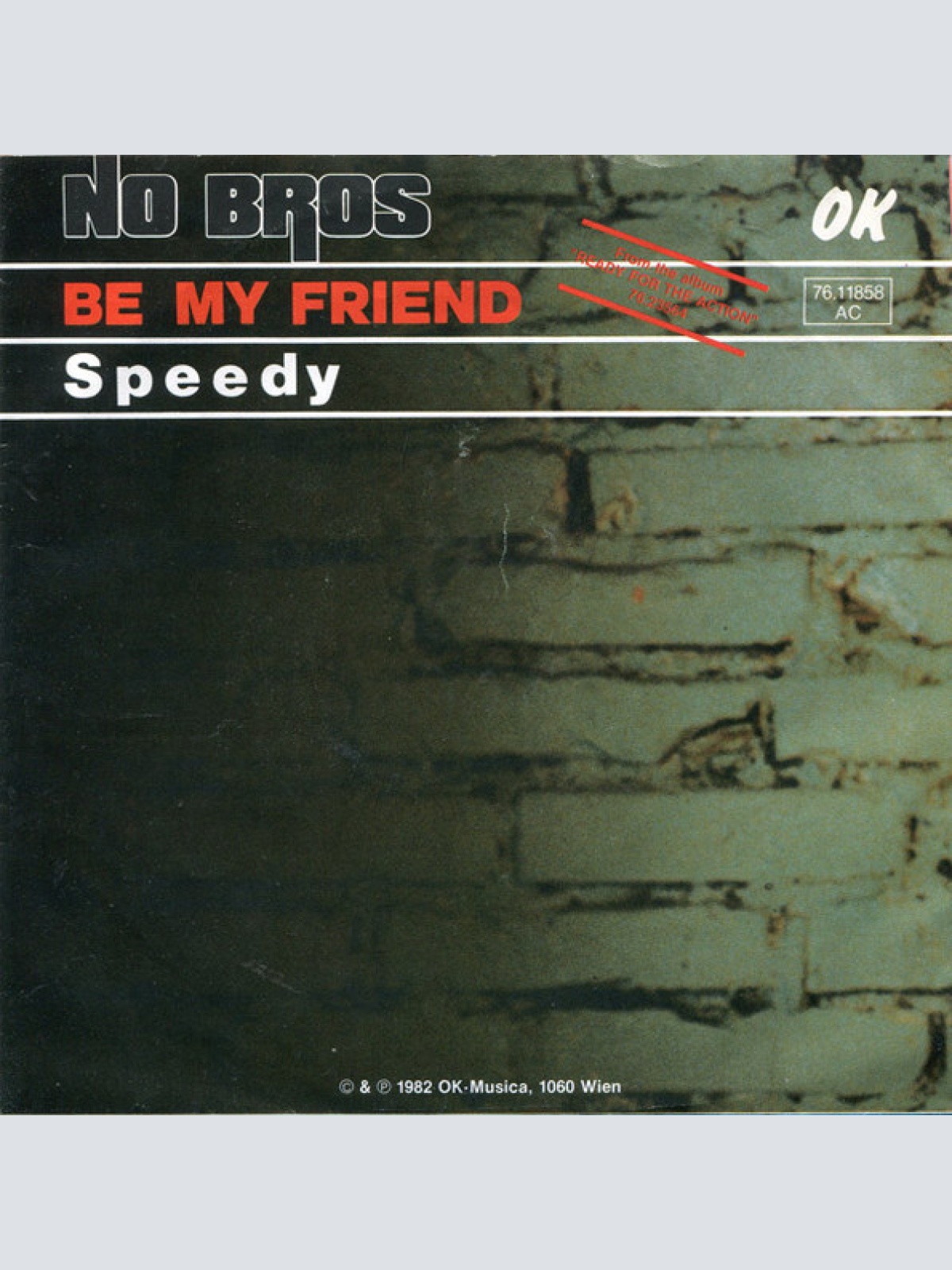 Vinyl / No Bros - Be My Friend