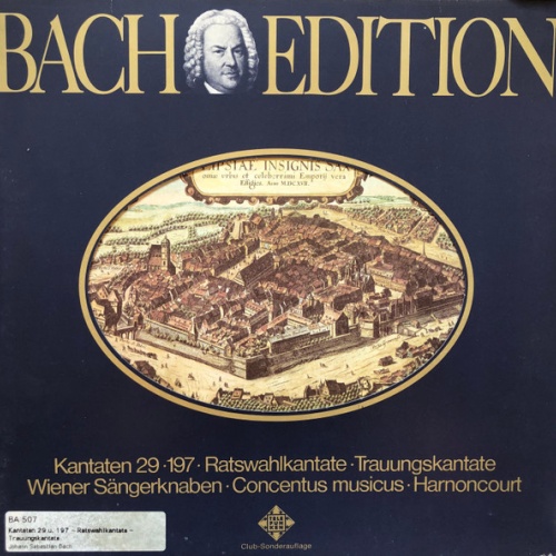 Vinyl / J. S. Bach* / Wiener Sängerknaben*, Concentus Musicus*, Harnoncourt* - Bach Edition: Kantaten 29 Und 197