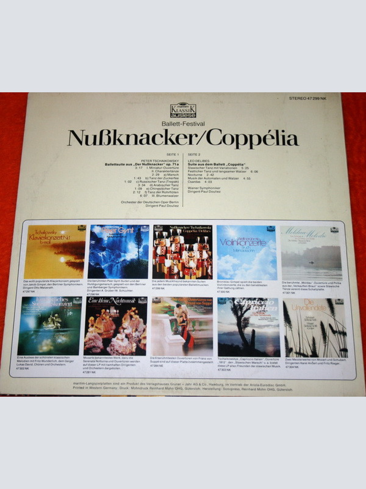 Vinyl / Tschaikowsky* / Délibes* - Nußknacker / Coppélia