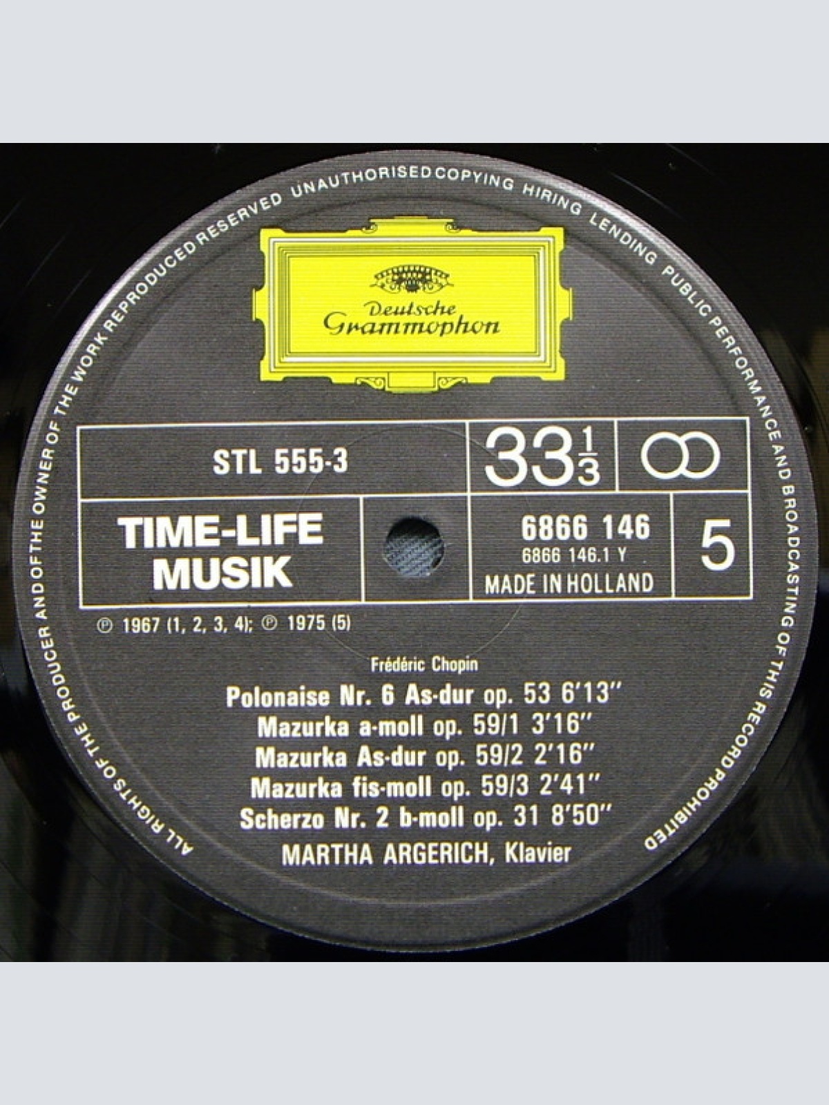 Vinyl / Frédéric Chopin - Grosse Meister Der Musik / Chopin Und Seine Musik