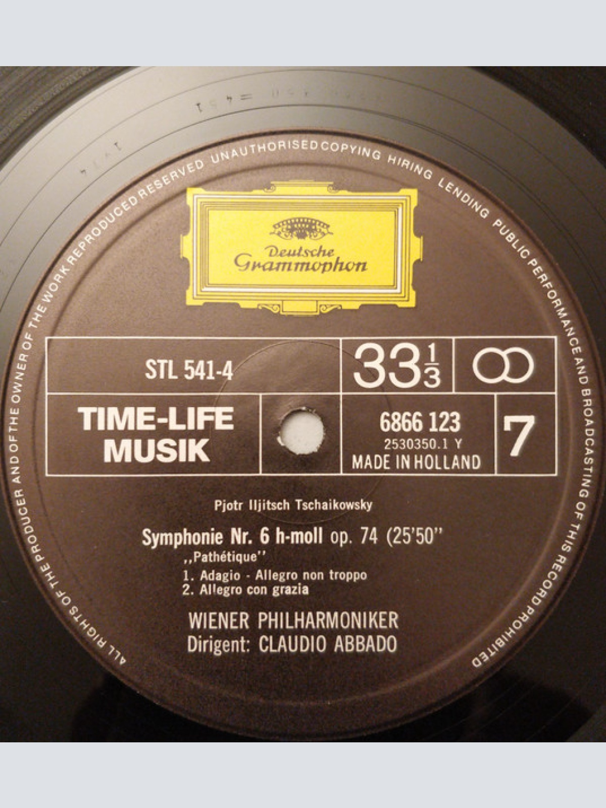 Vinyl / Peter Iljitsch Tschaikowsky* - Grosse Meister Der Musik