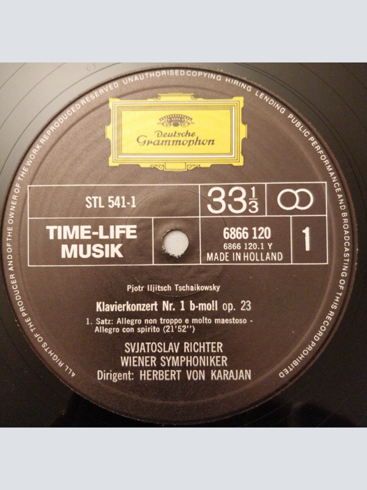 Vinyl / Peter Iljitsch Tschaikowsky* - Grosse Meister Der Musik