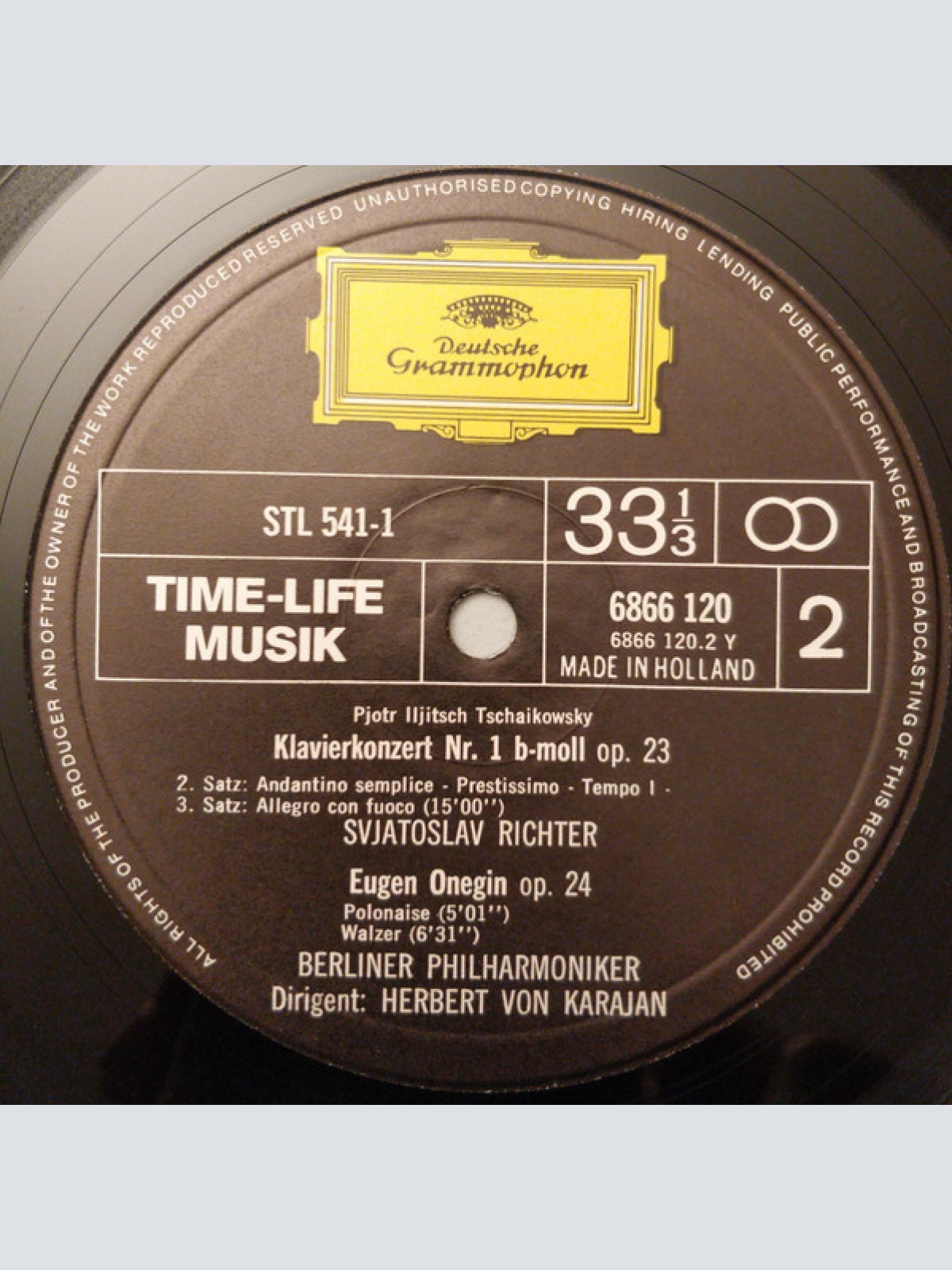 Vinyl / Peter Iljitsch Tschaikowsky* - Grosse Meister Der Musik