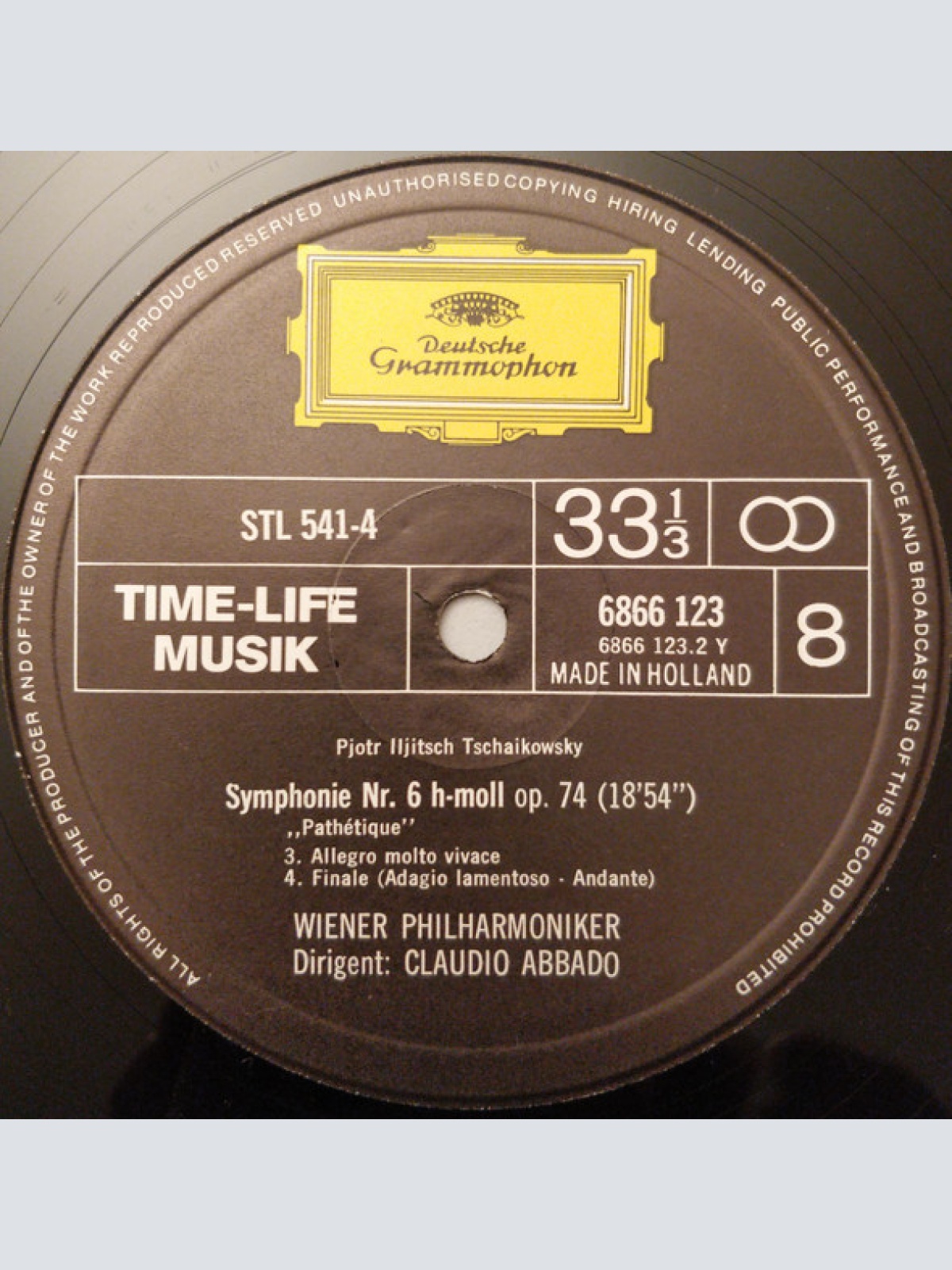 Vinyl / Peter Iljitsch Tschaikowsky* - Grosse Meister Der Musik