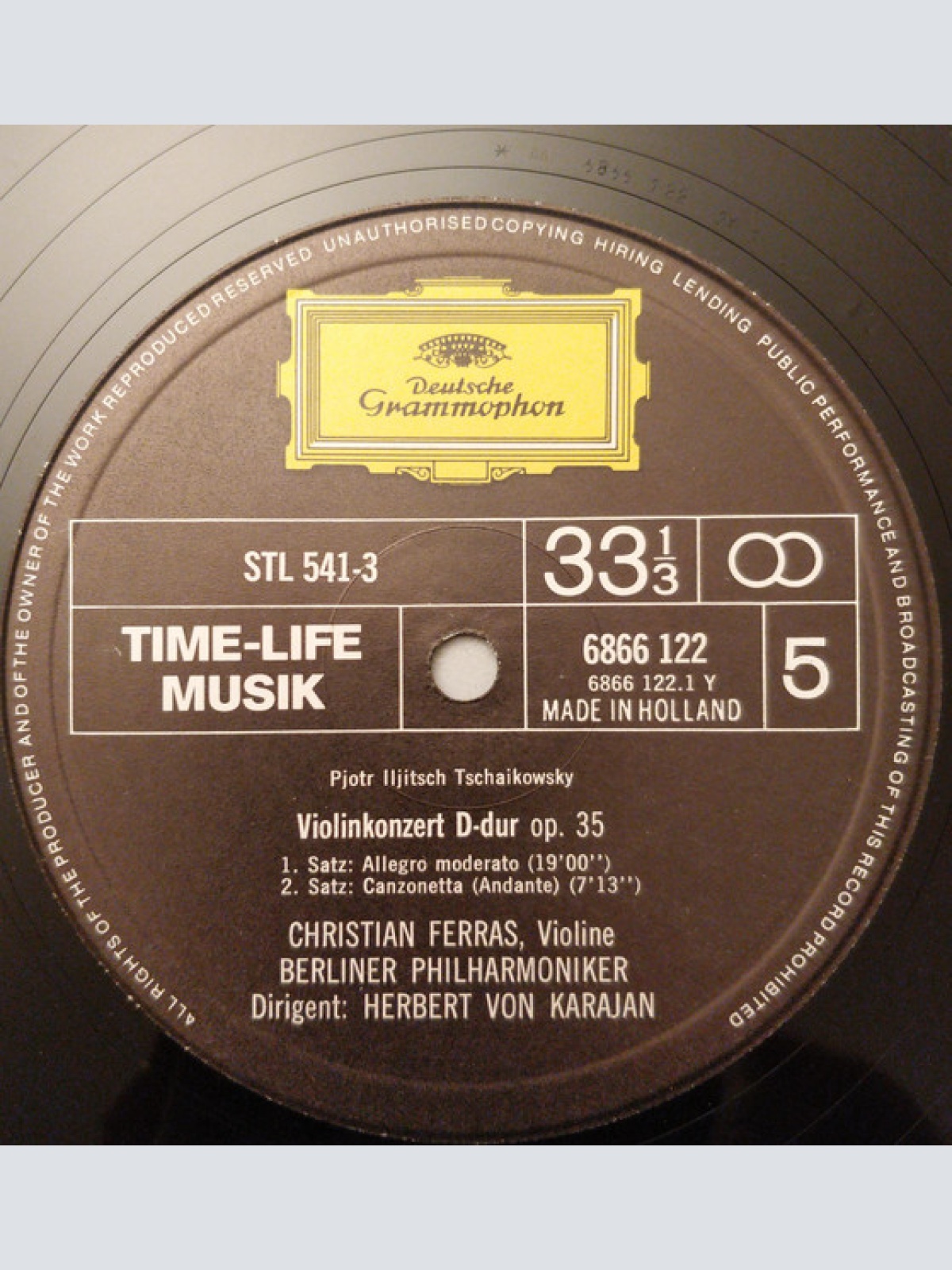 Vinyl / Peter Iljitsch Tschaikowsky* - Grosse Meister Der Musik