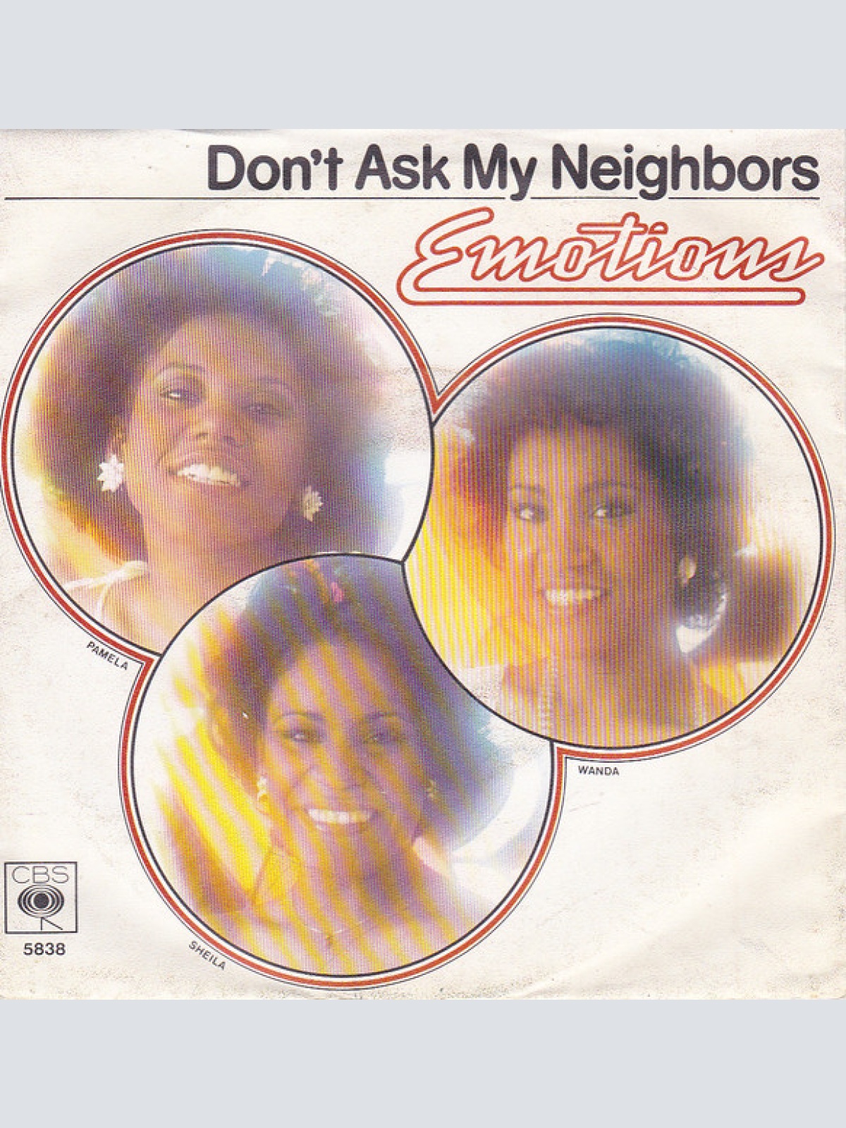 Vinyl / The Emotions - Don't Ask My Neighbors
