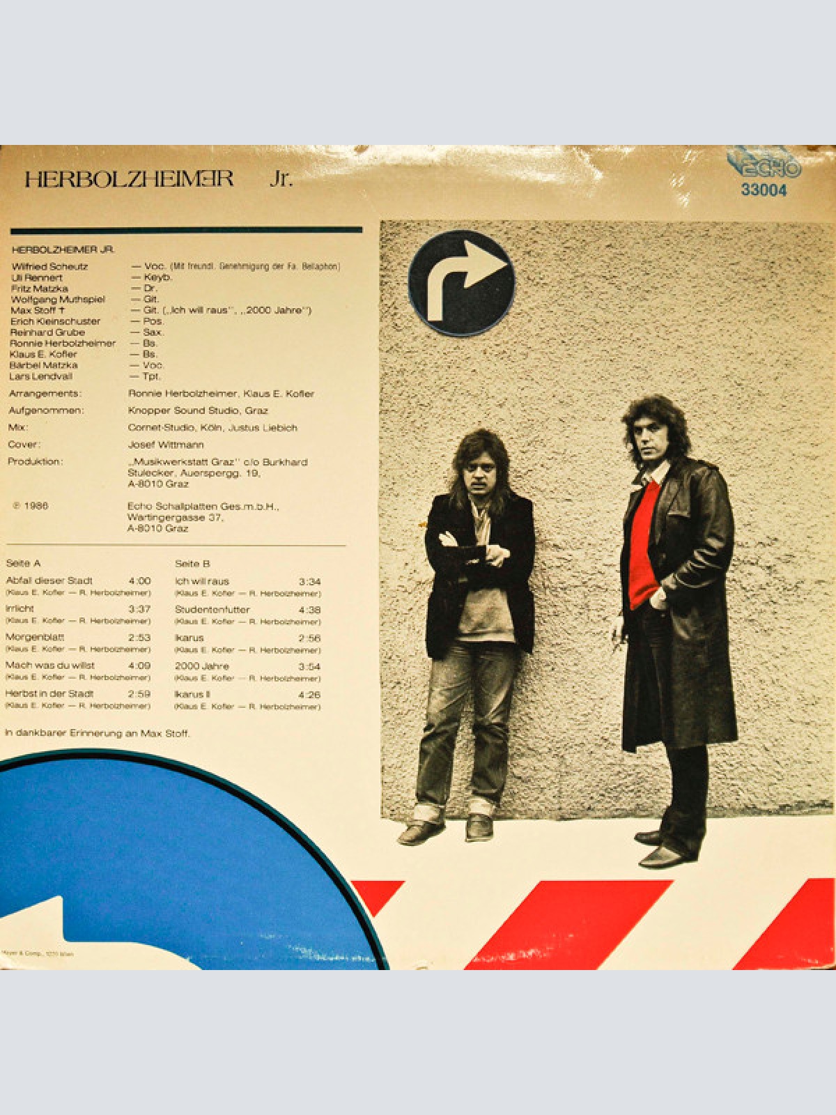 Vinyl / Herbolzheimer Jr.* - Herbolzheimer Jr.