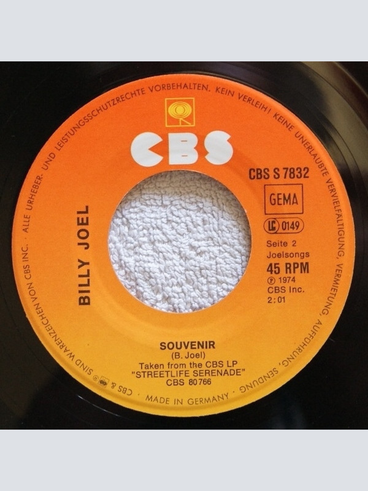 Vinyl / Billy Joel - Until The Night