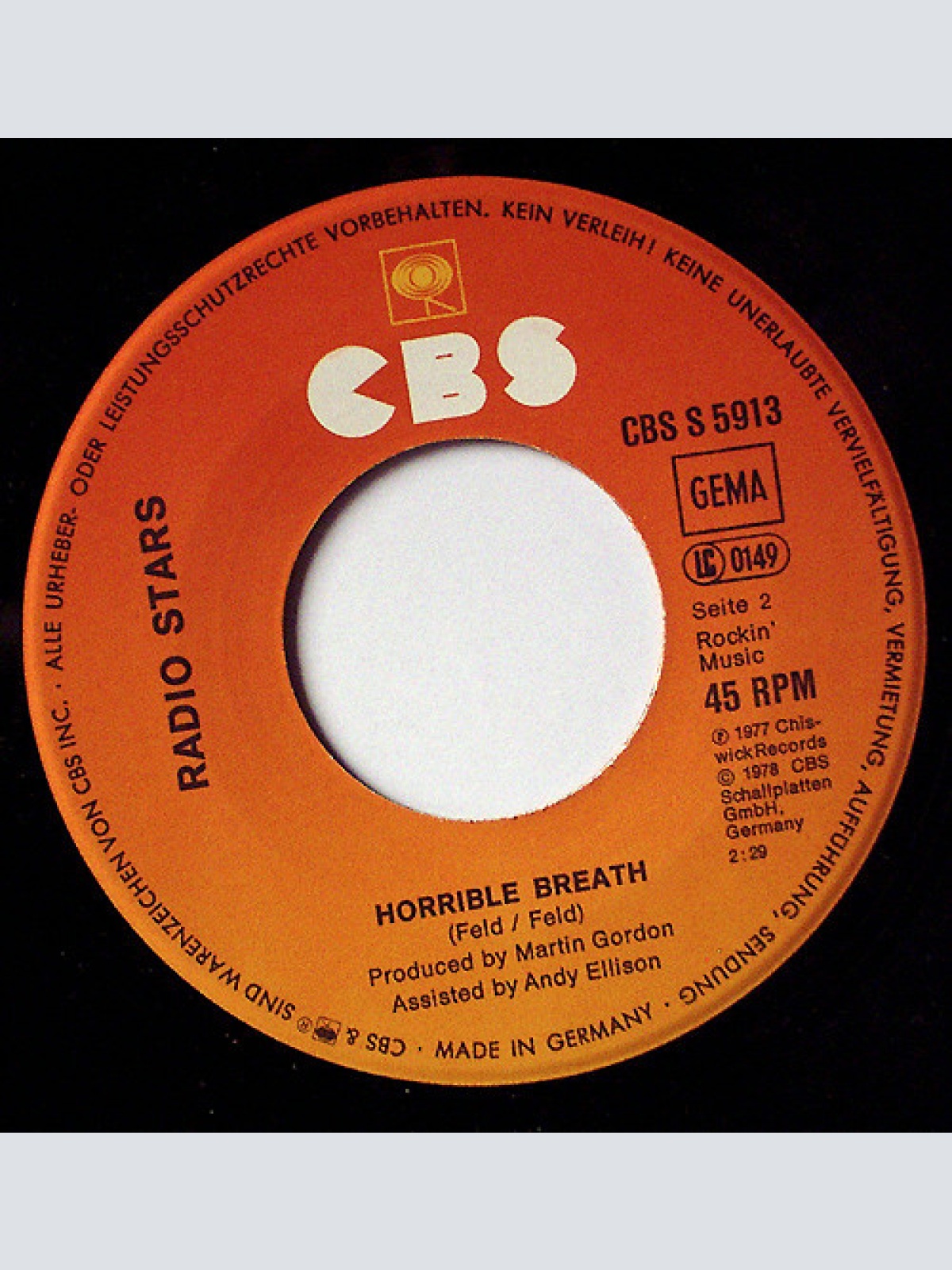 Vinyl / Radio Stars - Nervous Wreck