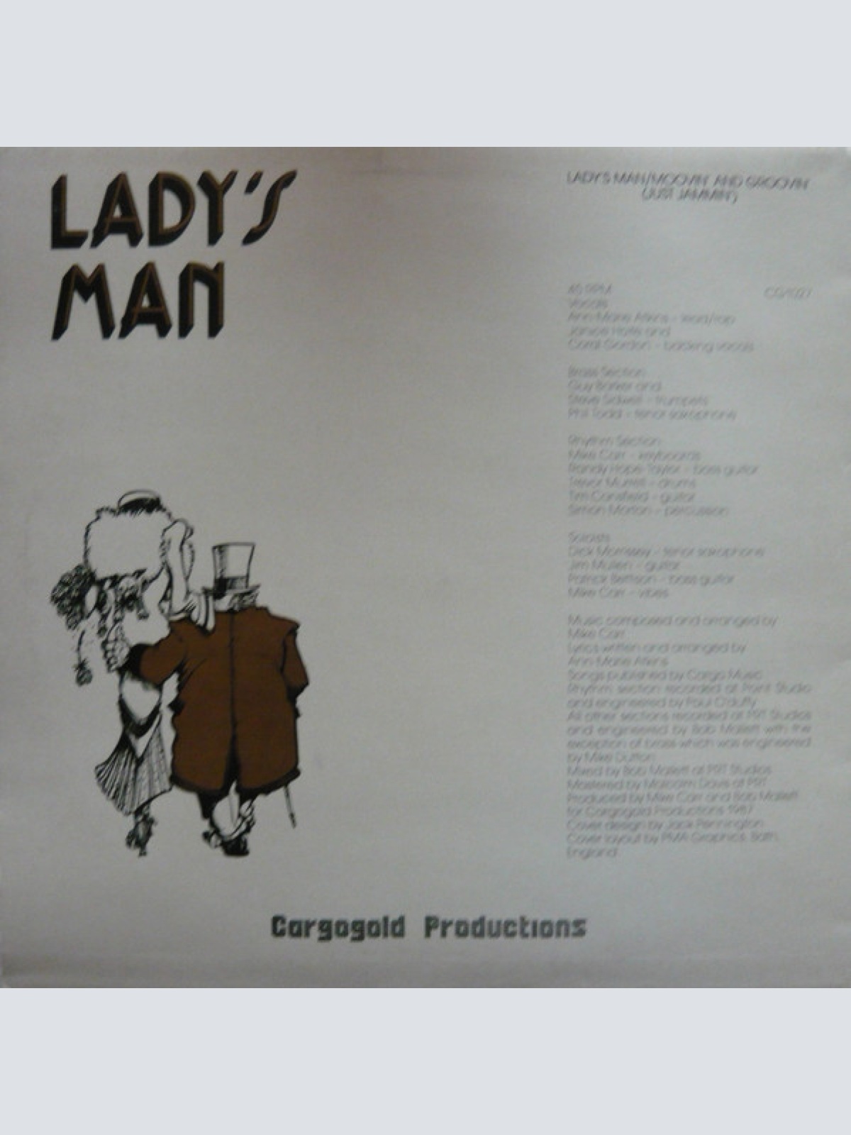 Vinyl / Cargo (2) - Lady's Man