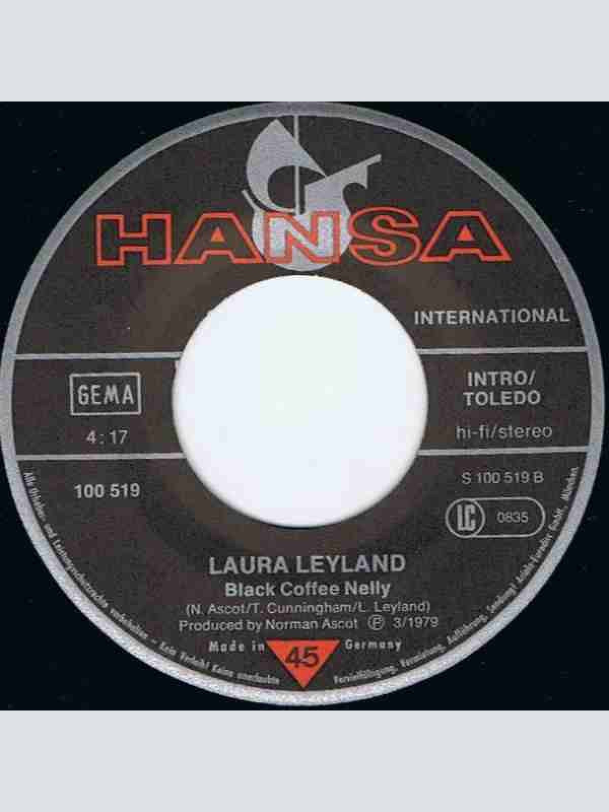 Vinyl / Laura Leyland - Stop Stop Stop