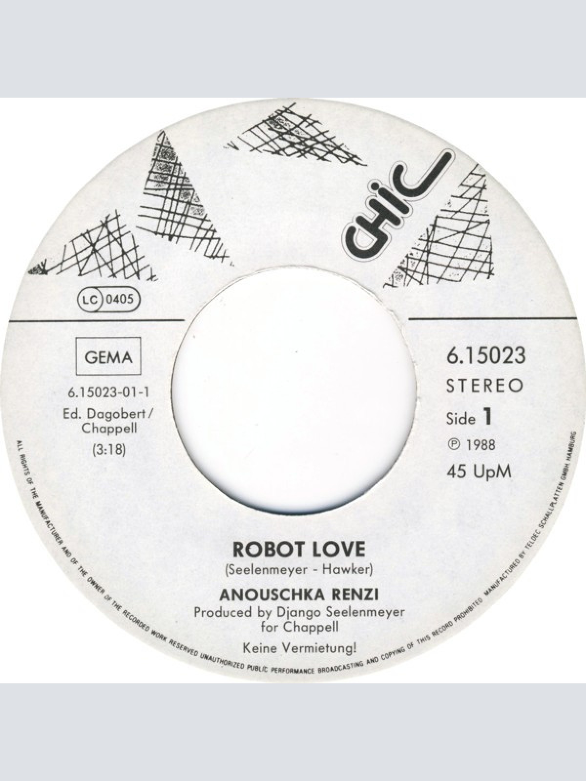 Vinyl / Anouschka Renzi - Robot Love