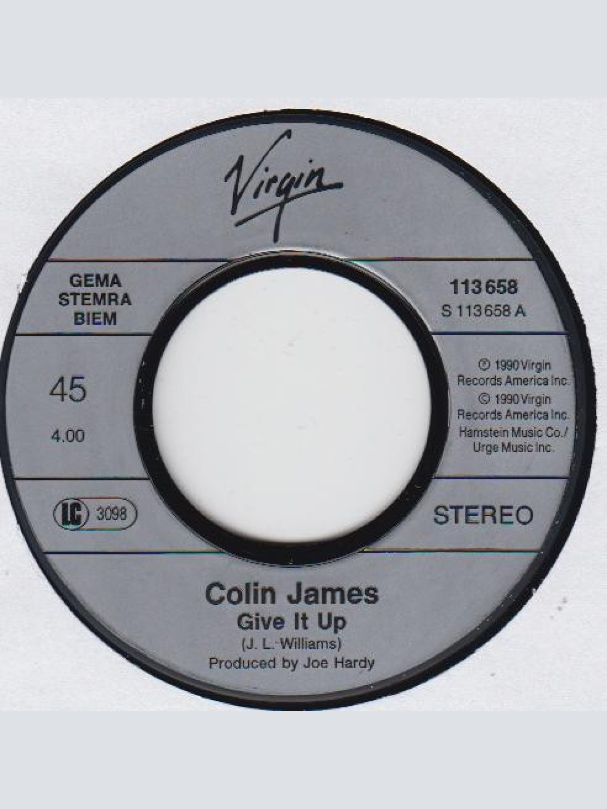 Vinyl / Colin James (2) - Give It Up