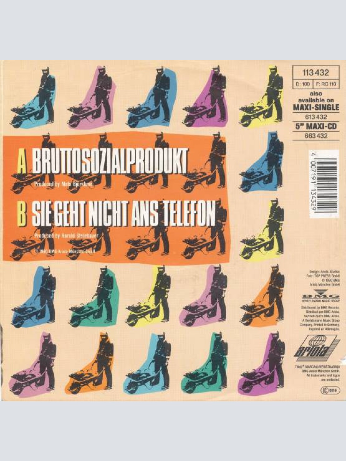 Vinyl / Friedel G.* - Bruttosozialprodukt