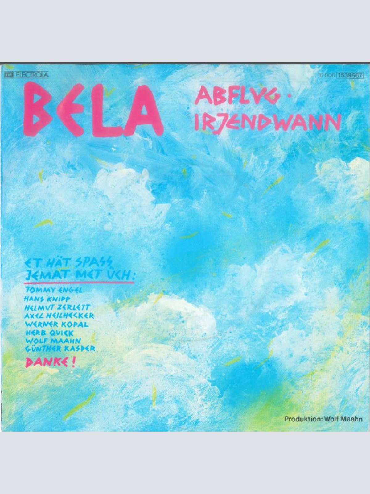 Vinyl / Bela* - Abflug