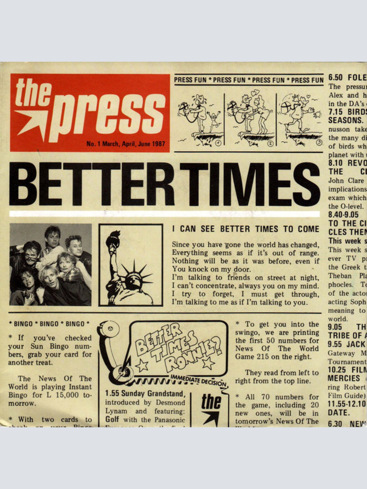 Vinyl / The Press (19) - Better Times
