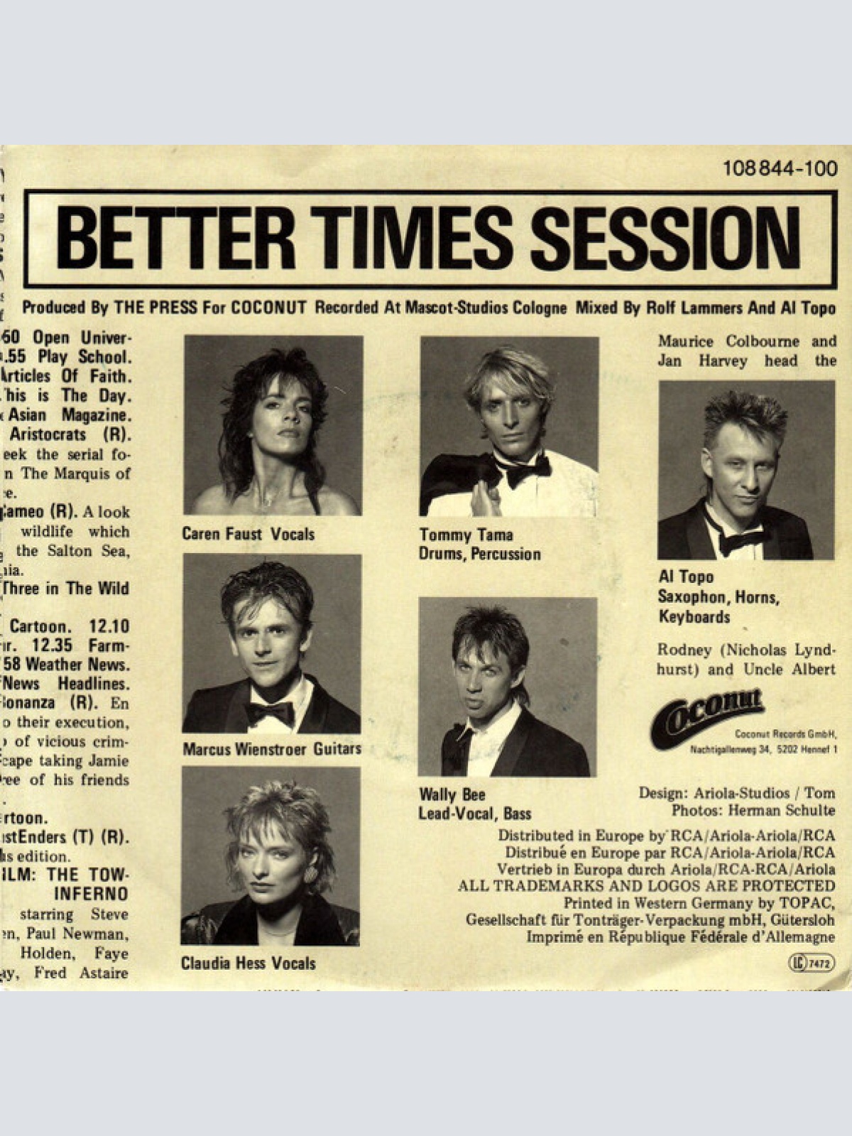 Vinyl / The Press (19) - Better Times