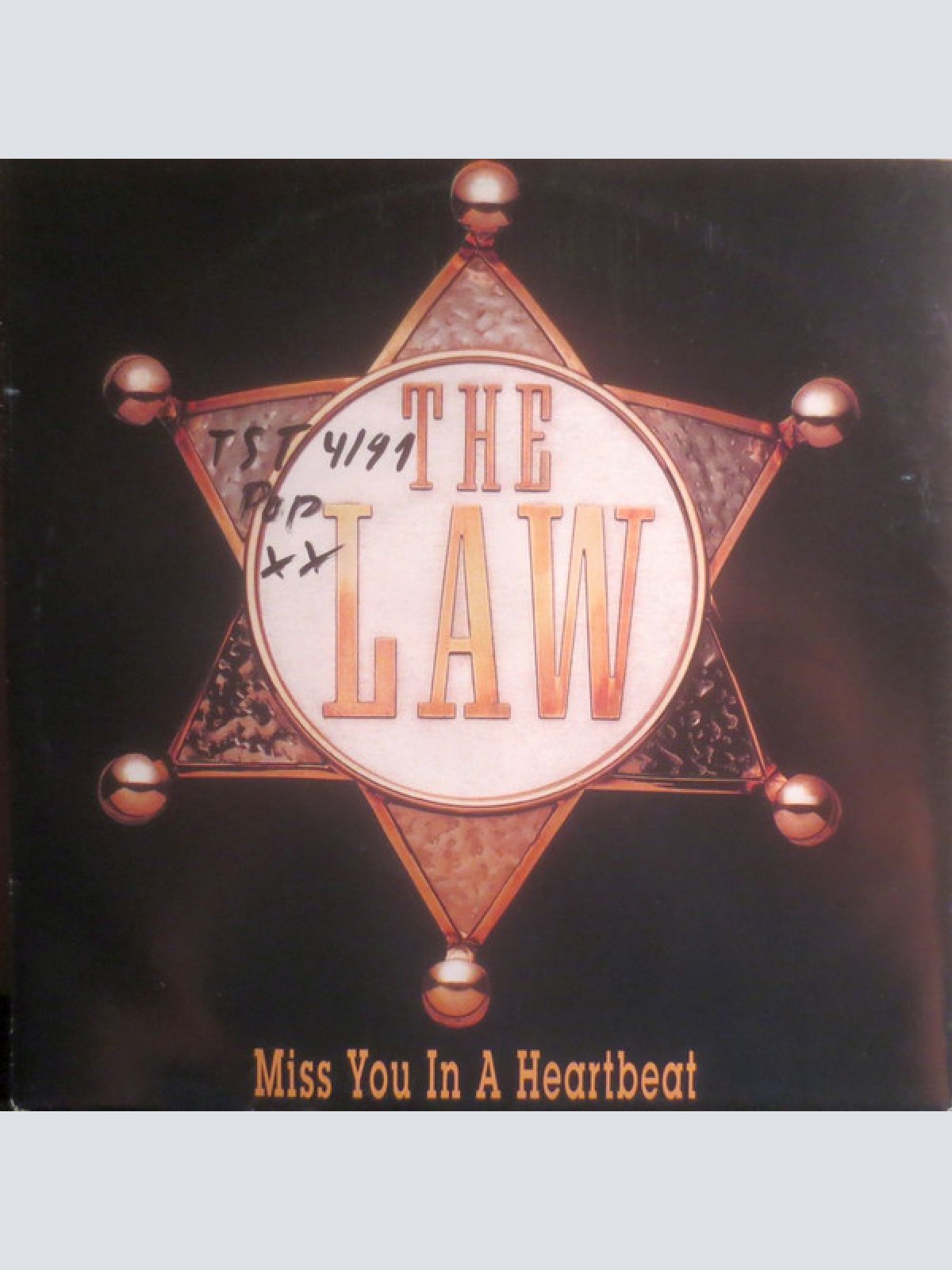 Vinyl / The Law (3) - Miss You In A Heartbeat