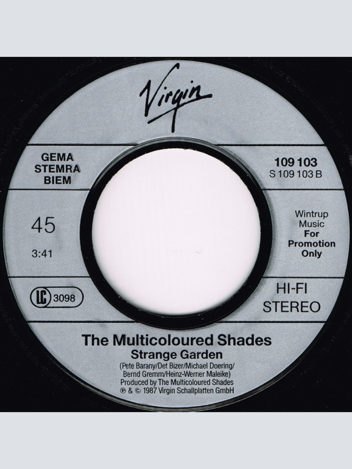 Vinyl / Multicoloured Shades* - Dance In The Rain
