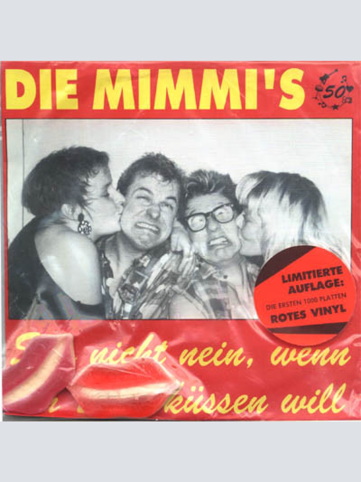 Vinyl / Die Mimmi's - Sag Nicht Nein, Wenn Ich Dich Küssen Will