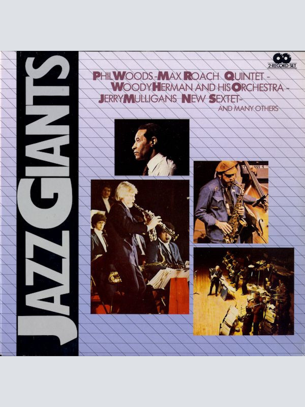 Vinyl / Phil Woods - Max Roach Quintet - Woody Herman And His Orchestra - Gerry Mulligan's New Sextet - And Many Others* - Jazz Giants