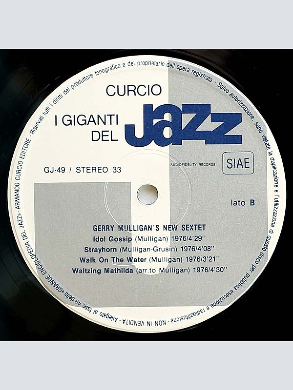 Vinyl / Phil Woods - Max Roach Quintet - Woody Herman And His Orchestra - Gerry Mulligan's New Sextet - And Many Others* - Jazz Giants