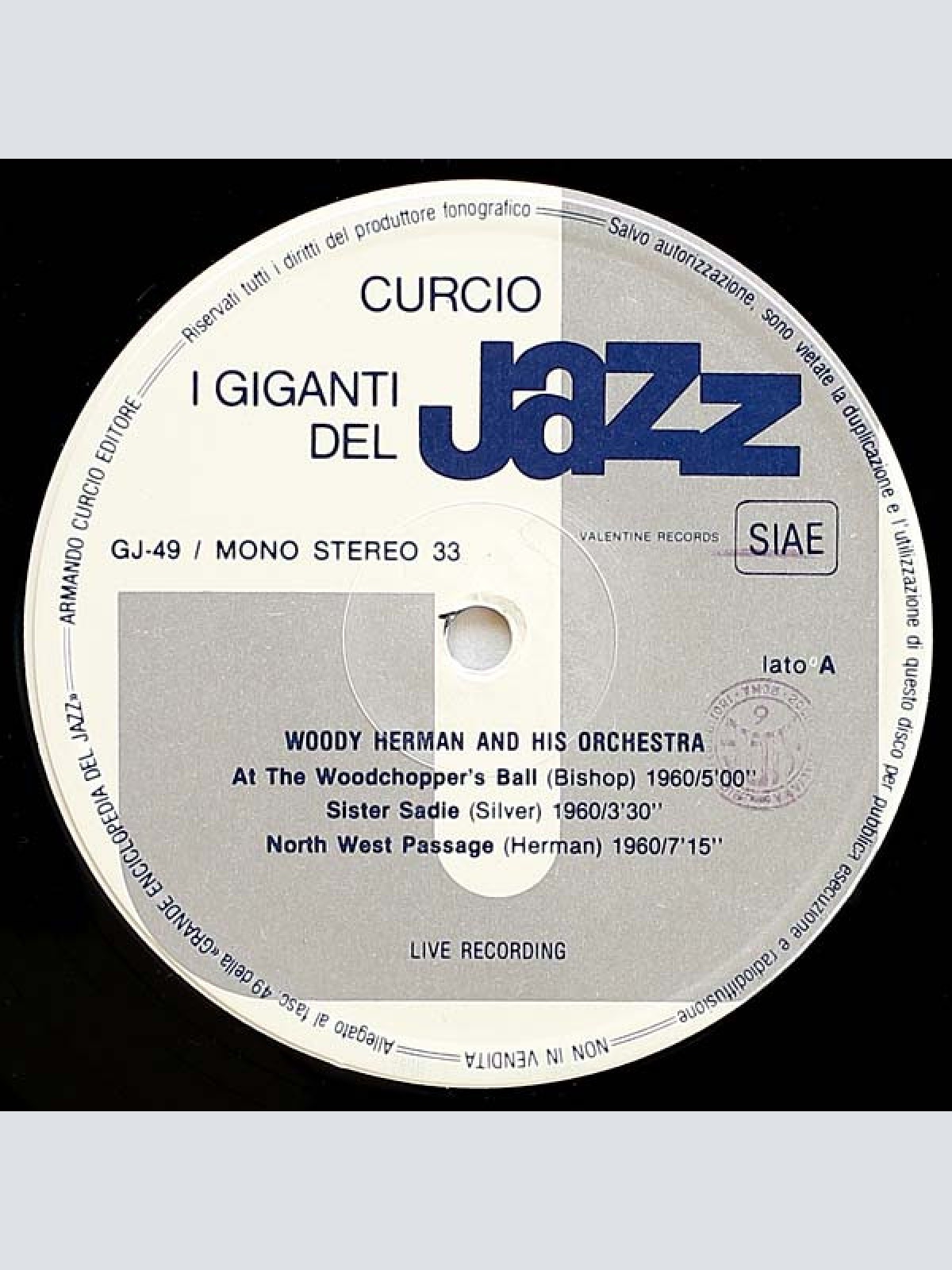 Vinyl / Phil Woods - Max Roach Quintet - Woody Herman And His Orchestra - Gerry Mulligan's New Sextet - And Many Others* - Jazz Giants