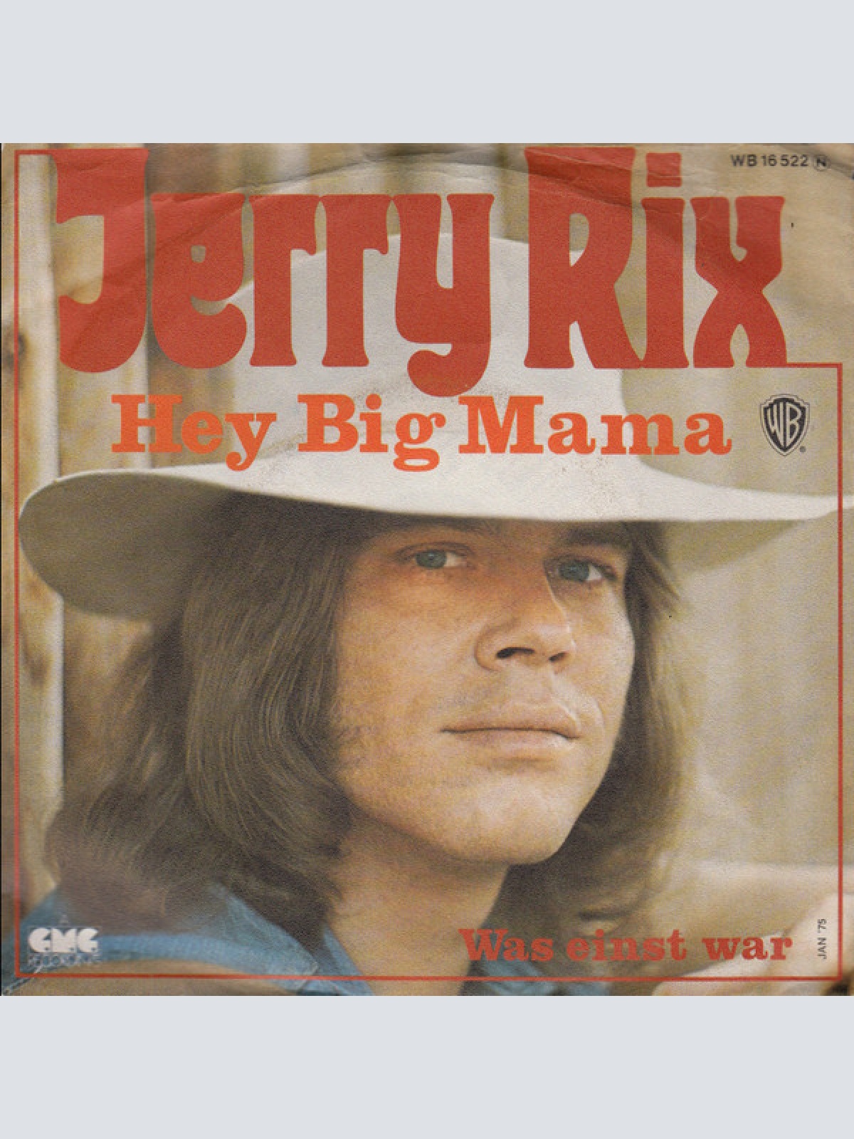 Vinyl / Jerry Rix - Hey Big Mama