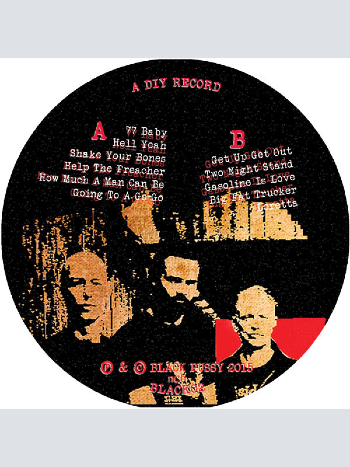 Vinyl / Black Pussy - Black Pussy