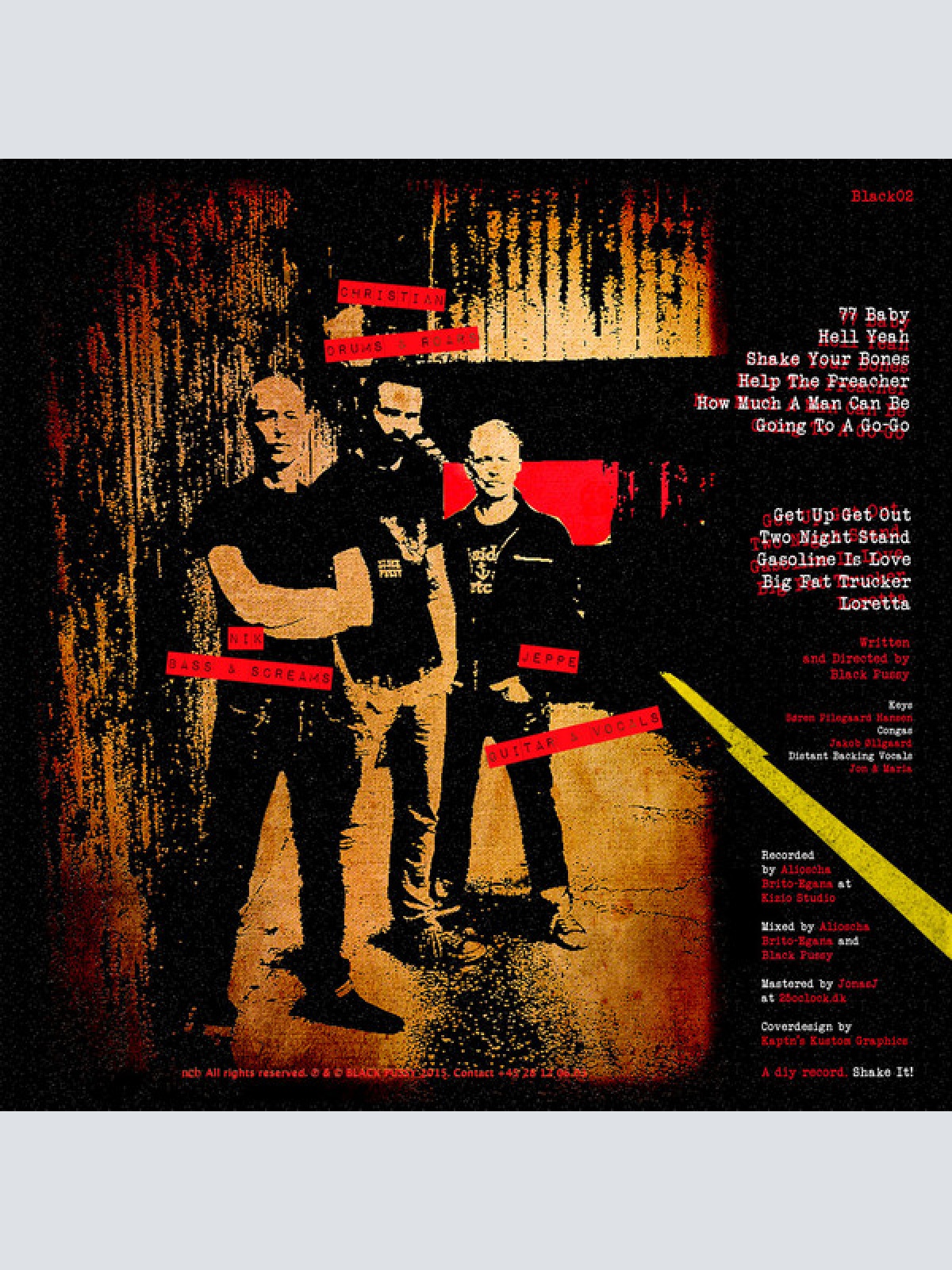 Vinyl / Black Pussy - Black Pussy