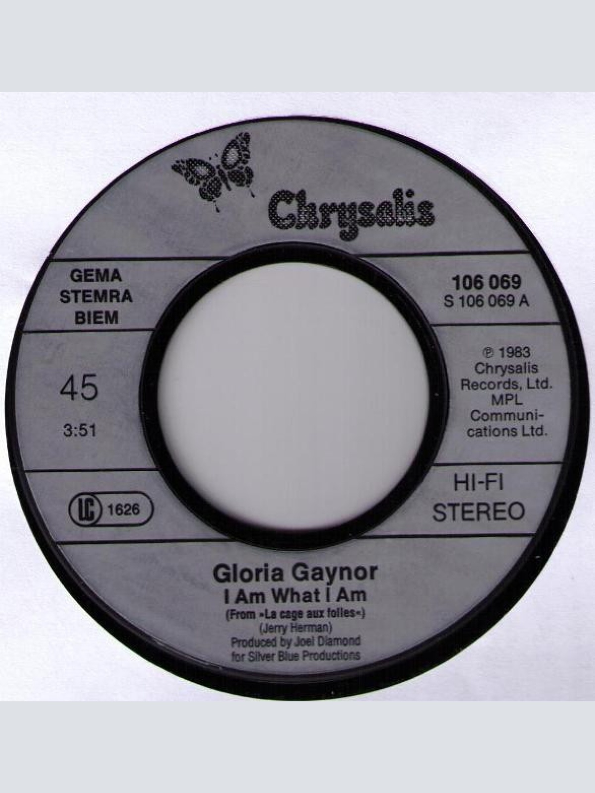 Vinyl / Gloria Gaynor - I Am What I Am