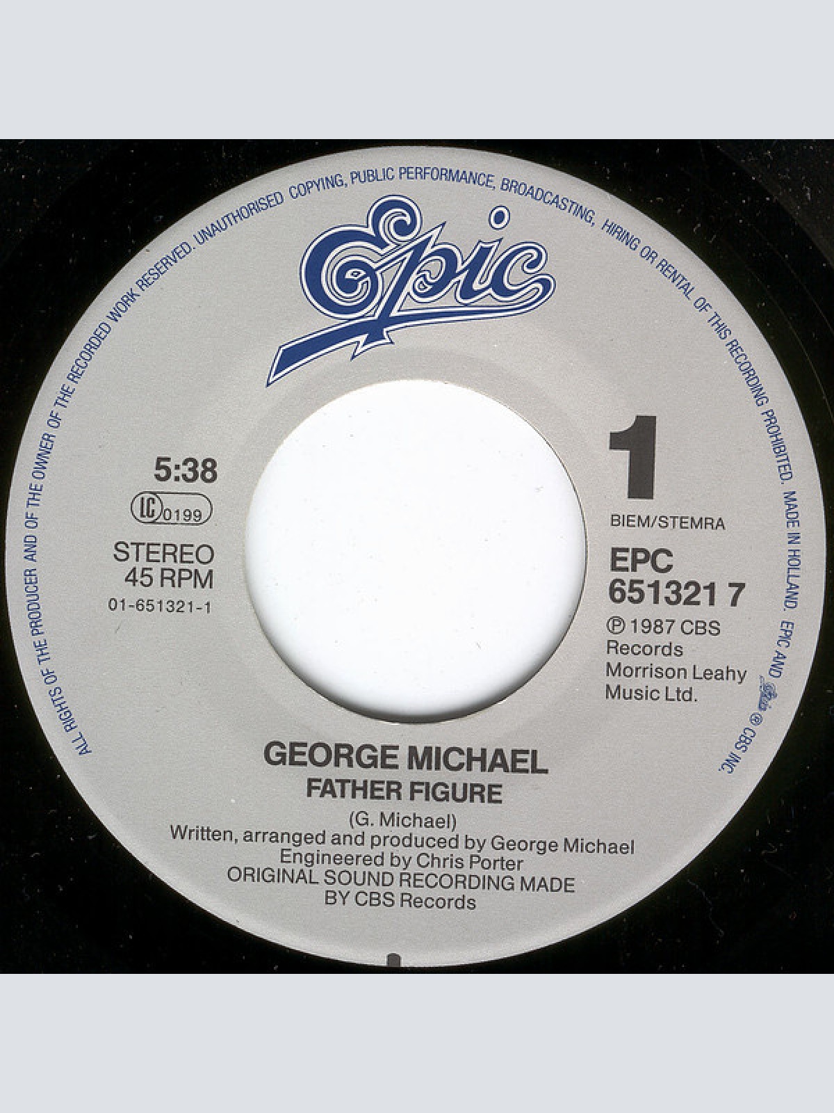 Vinyl / George Michael - Father Figure