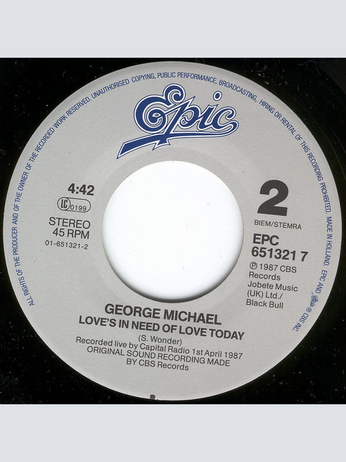 Vinyl / George Michael - Father Figure