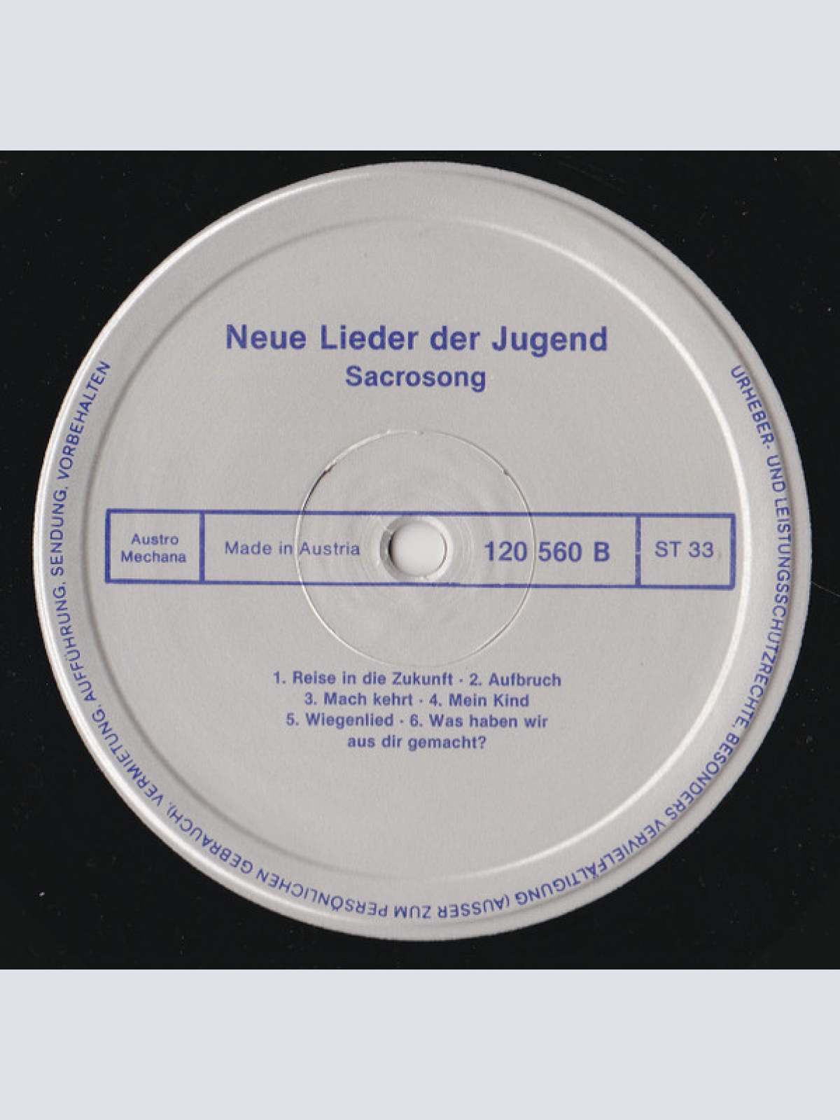 Vinyl / Various - Neue Lieder Der Jugend