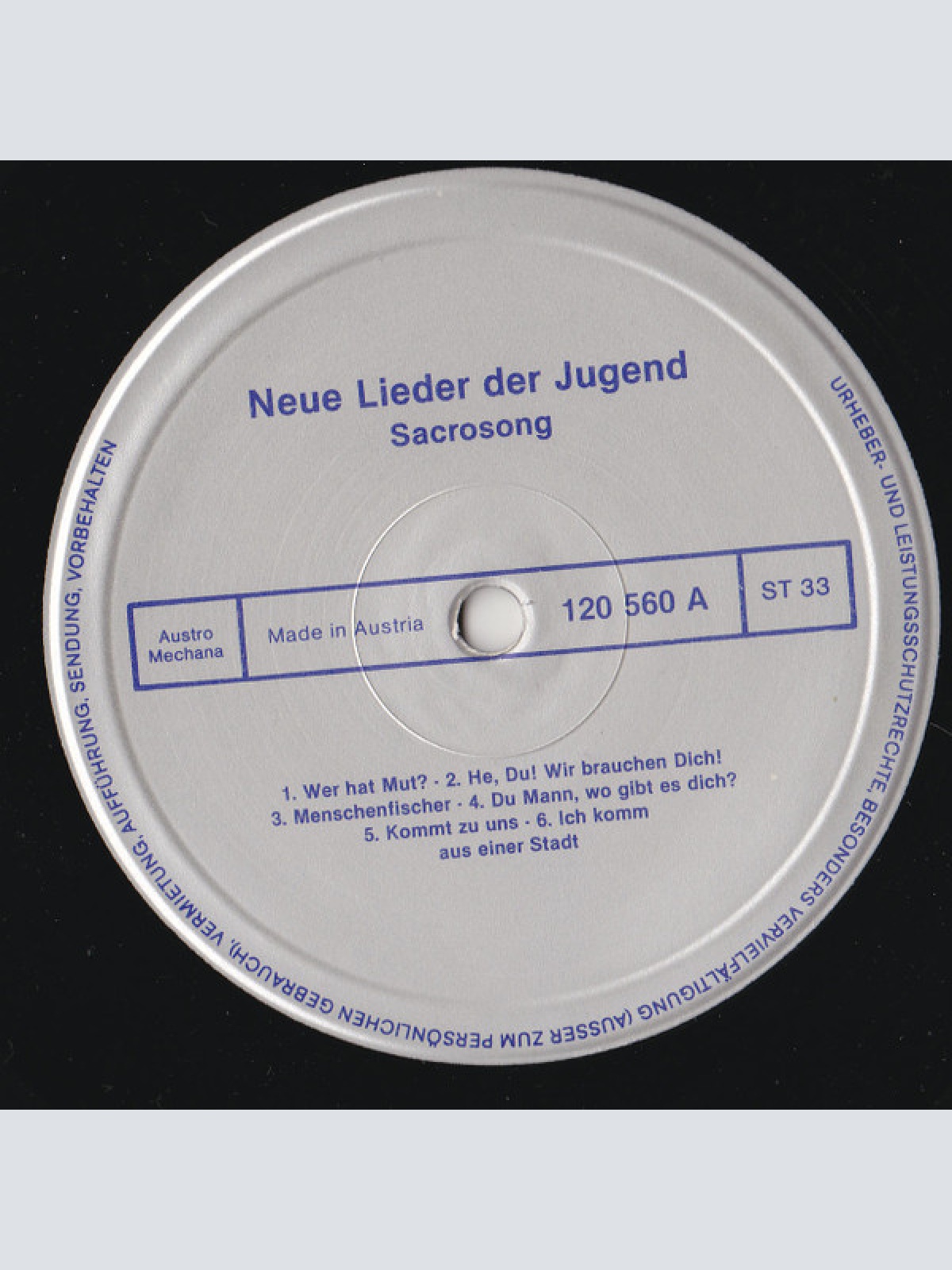 Vinyl / Various - Neue Lieder Der Jugend