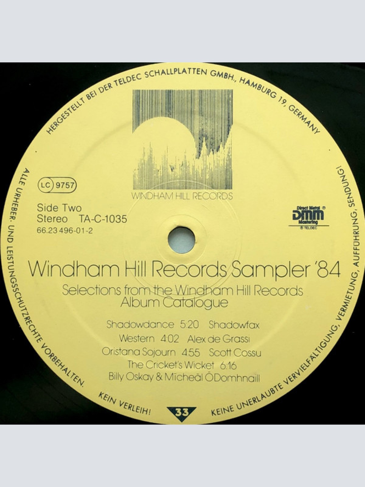 Vinyl / Various - Windham Hill Records Sampler '84
