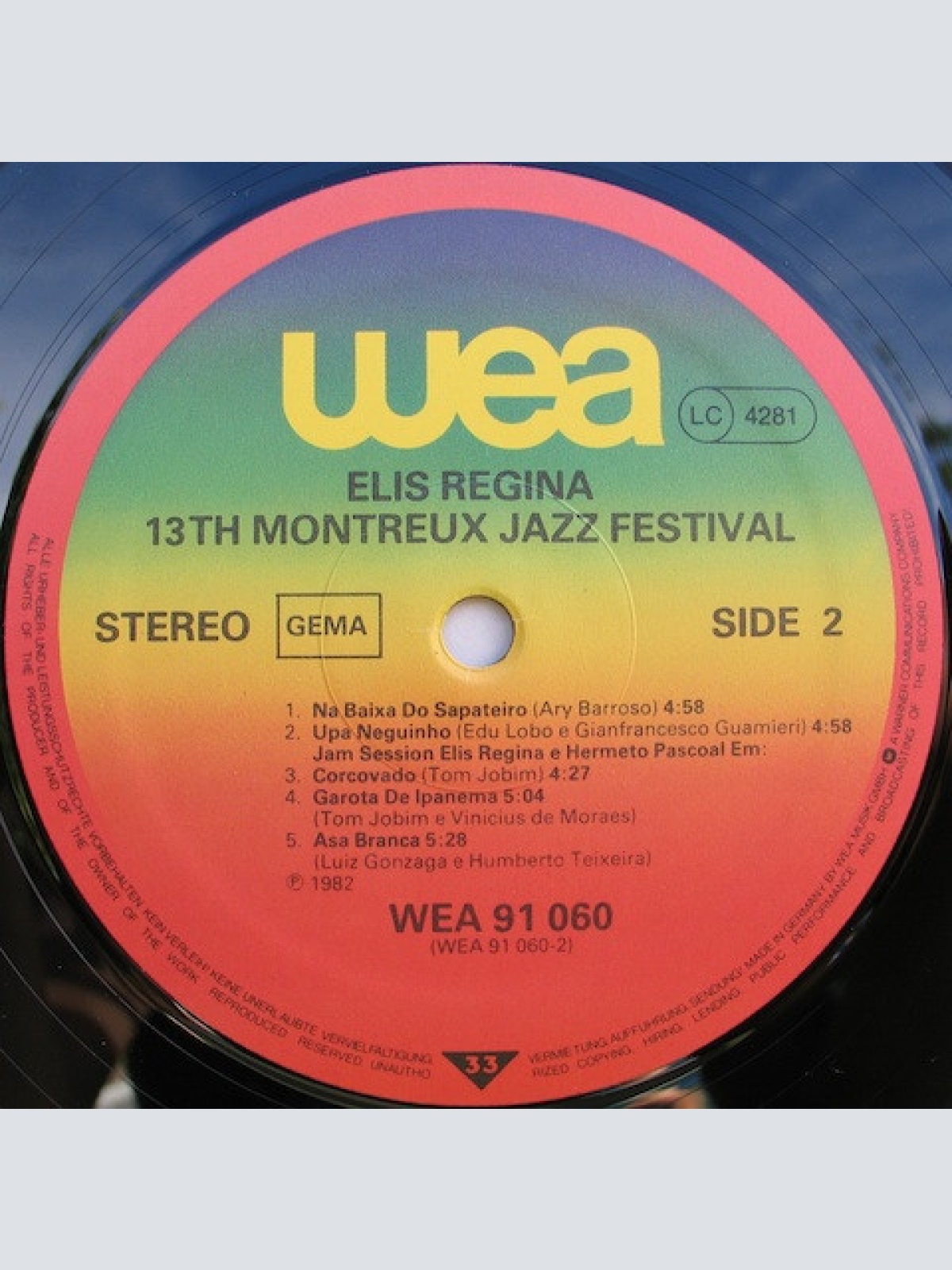 Vinyl / Elis Regina - Montreux Jazz Festival