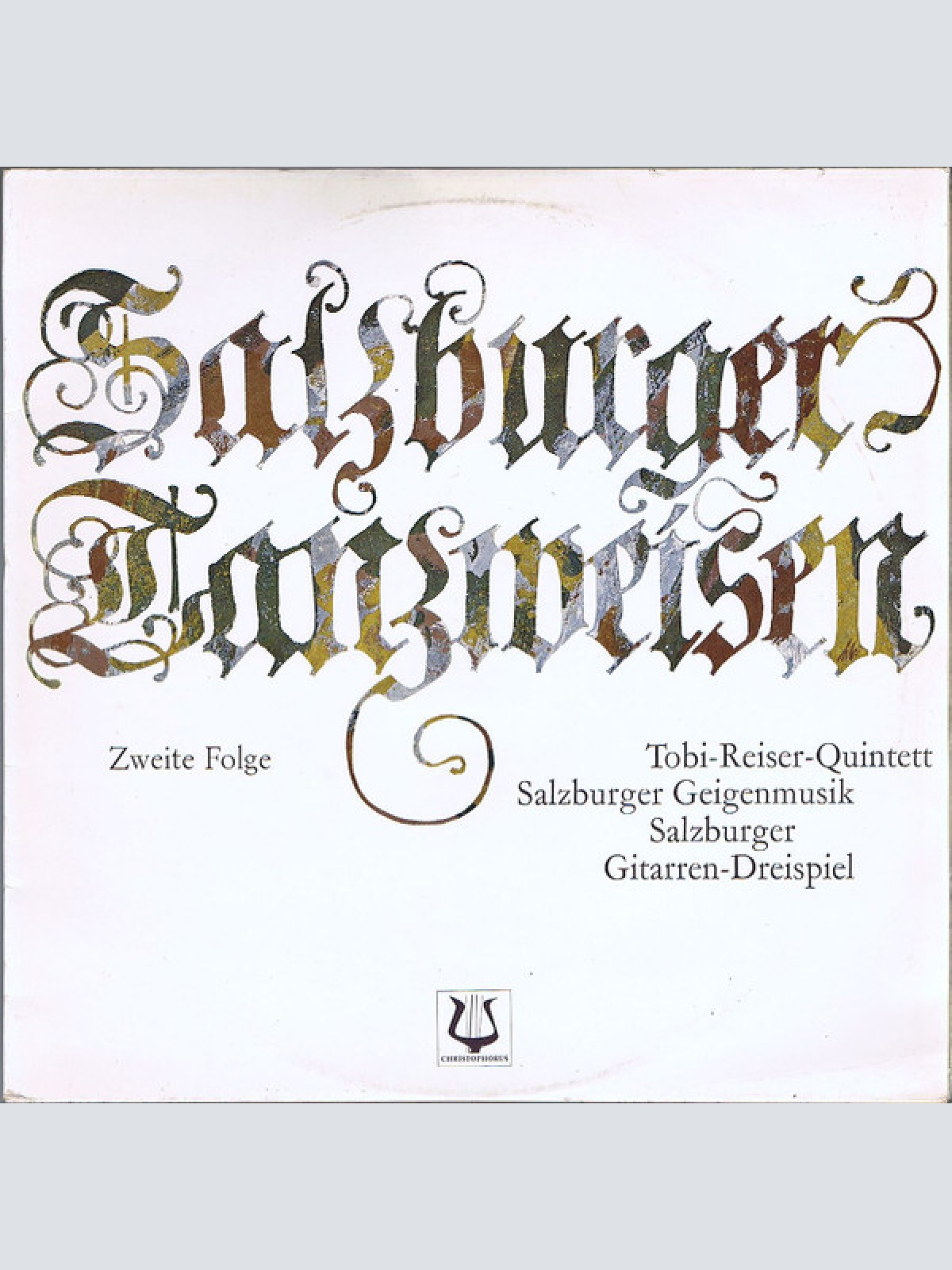 Vinyl / Tobi Reiser Quintett, Salzburger Geigenmusik, Salzburger Gitarren-Dreispiel - Salzburger Tanzweisen - Zweite Folge