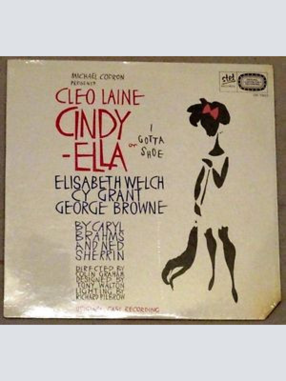 Vinyl / The "Cindy-Ella" Original Cast - Cindy-Ella (Or I Gotta Shoe)