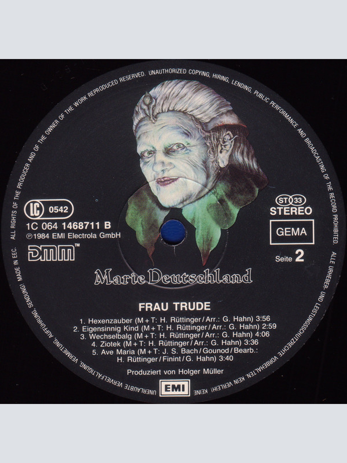 Vinyl / Marie Deutschland - Frau Trude