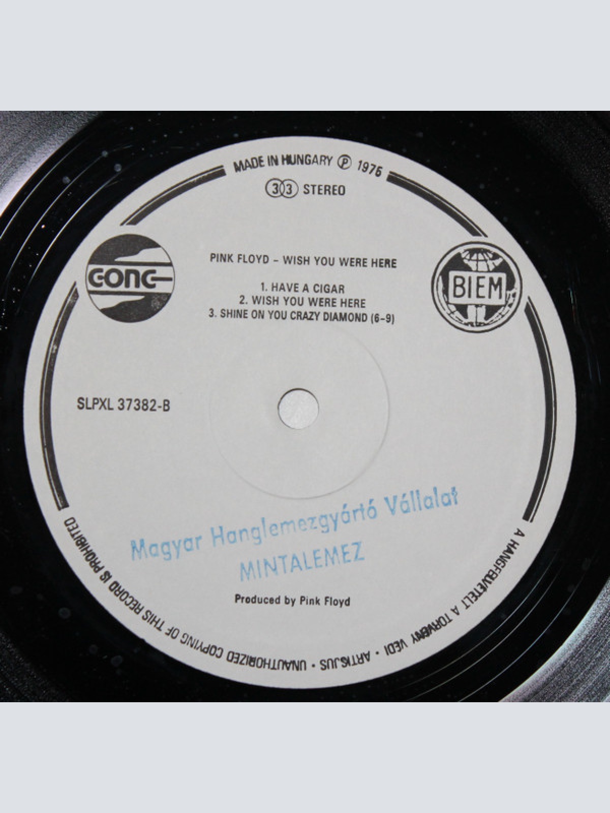 Vinyl / Pink Floyd - Wish You Were Here