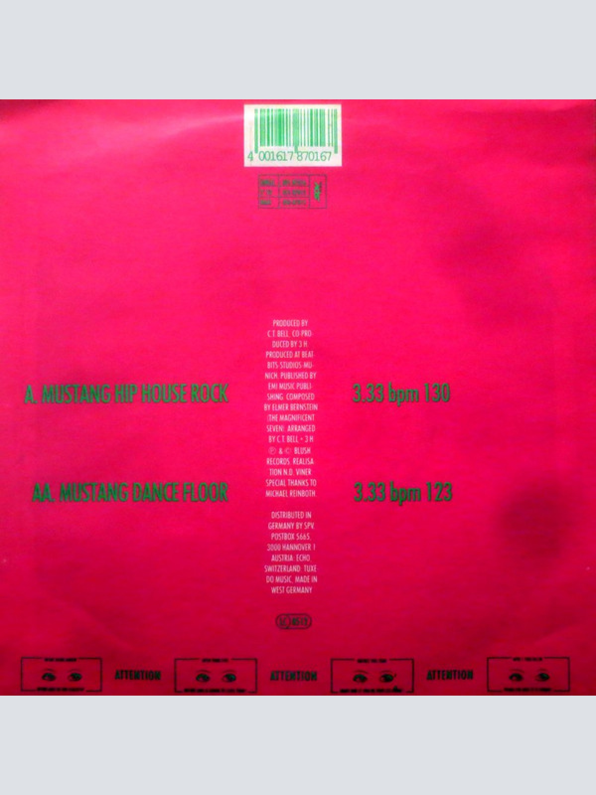 Vinyl / Romeo & Posse - Mustang Hip House Rock