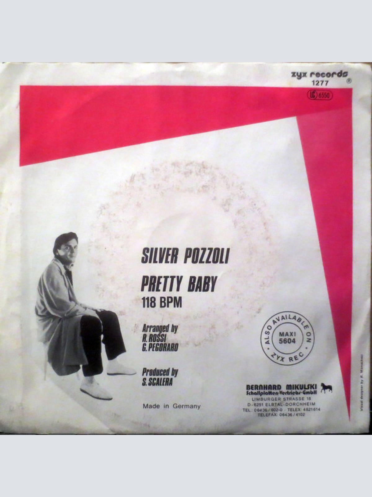 Vinyl / Silver Pozzoli* - Pretty Baby