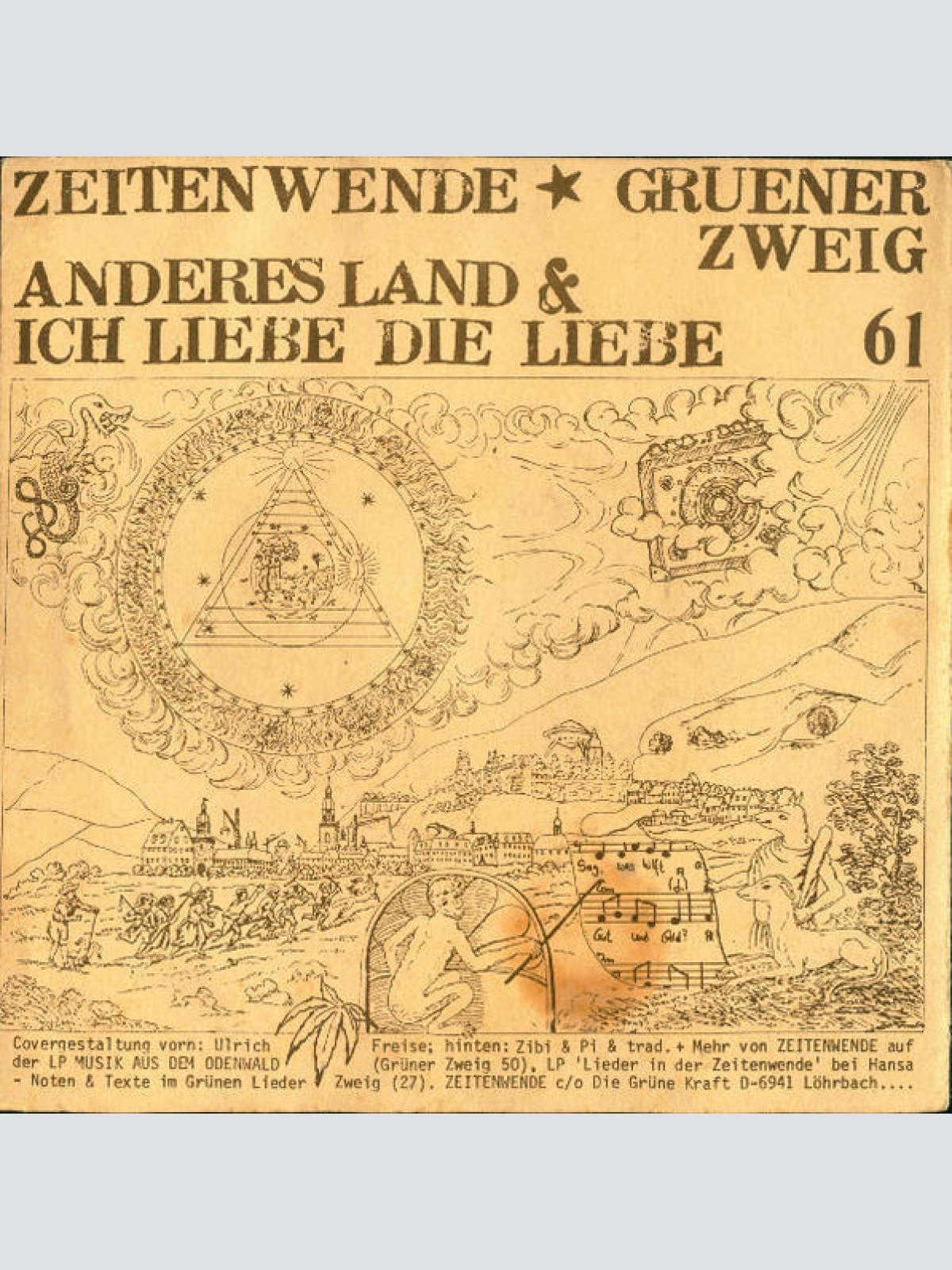 Vinyl / Zeitenwende - Anderes Land & Ich Liebe Die Liebe