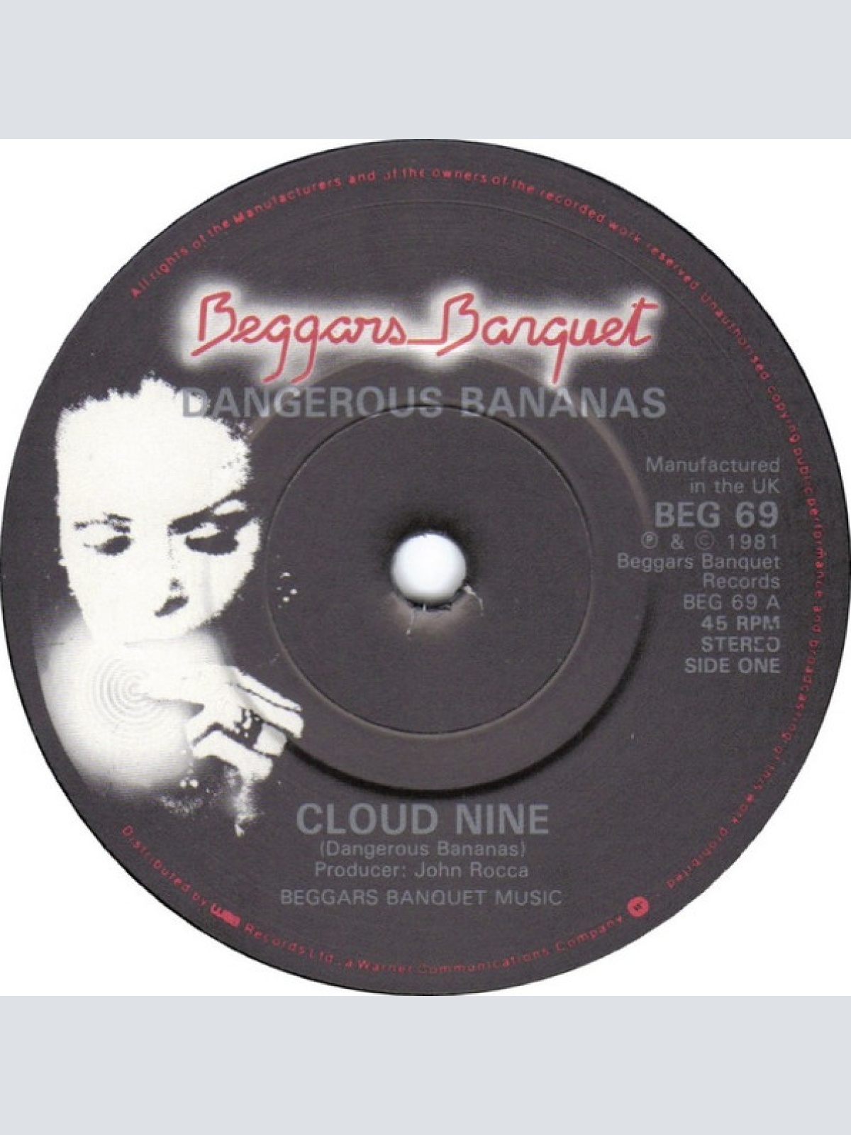 Vinyl / Dangerous Bananas - Cloud Nine