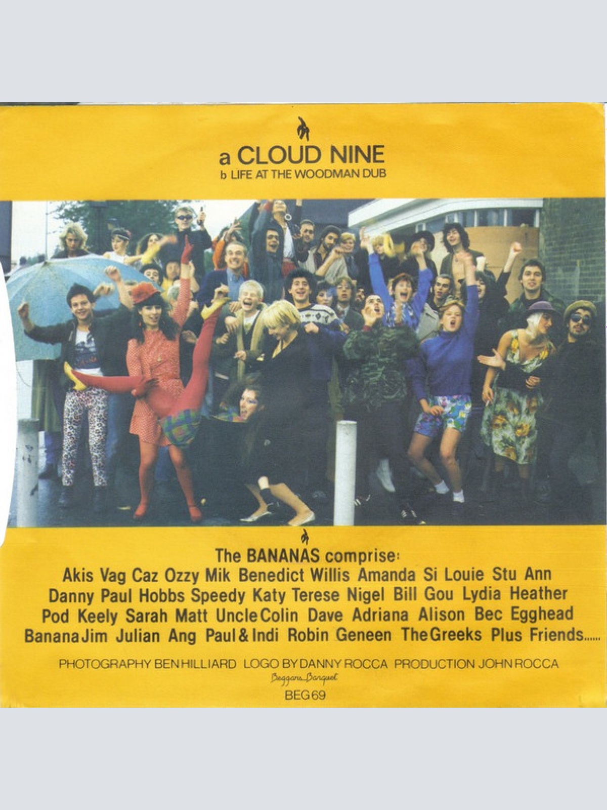 Vinyl / Dangerous Bananas - Cloud Nine
