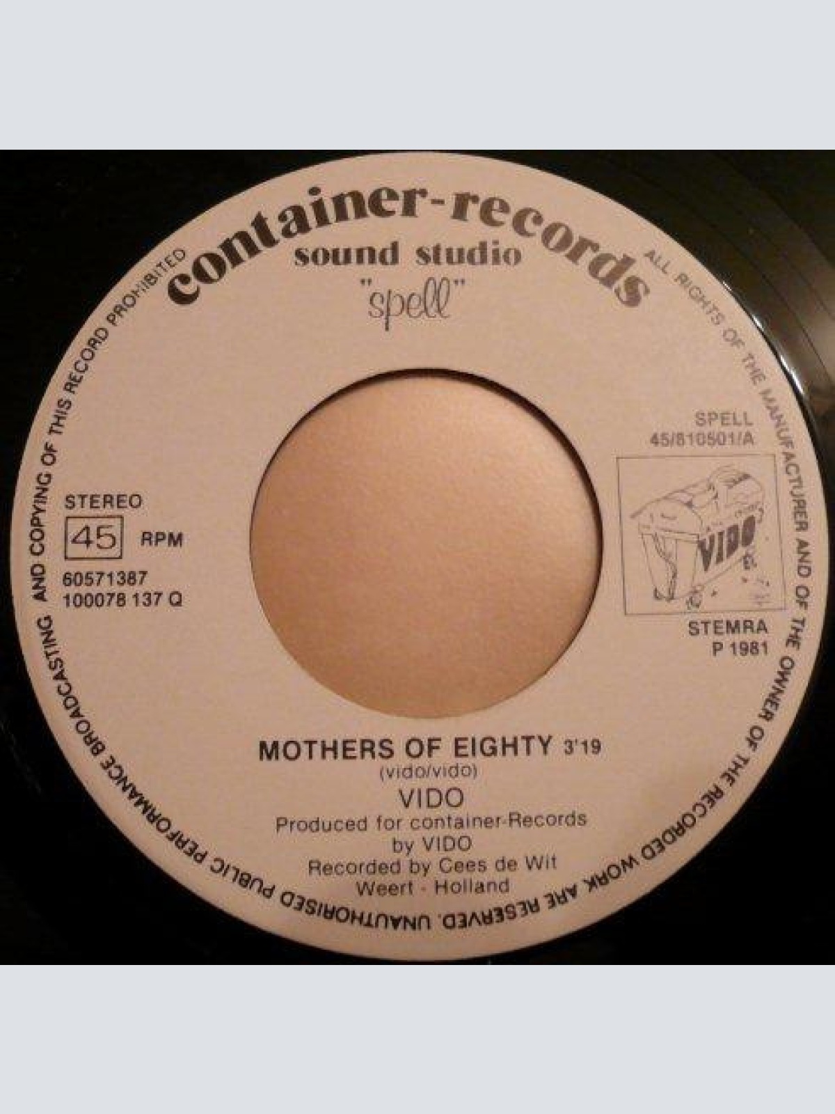 Vinyl / Vido (2) - Mothers Of Eighty