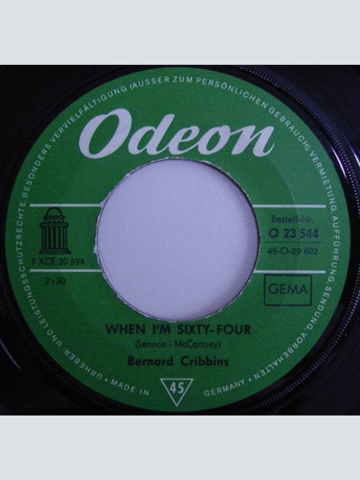 Vinyl / Bernard Cribbins - When I'm Sixty-Four