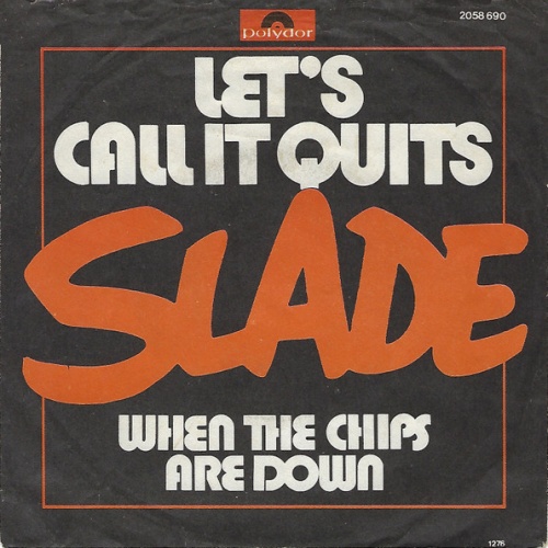 Vinyl / Slade - Let's Call It Quits