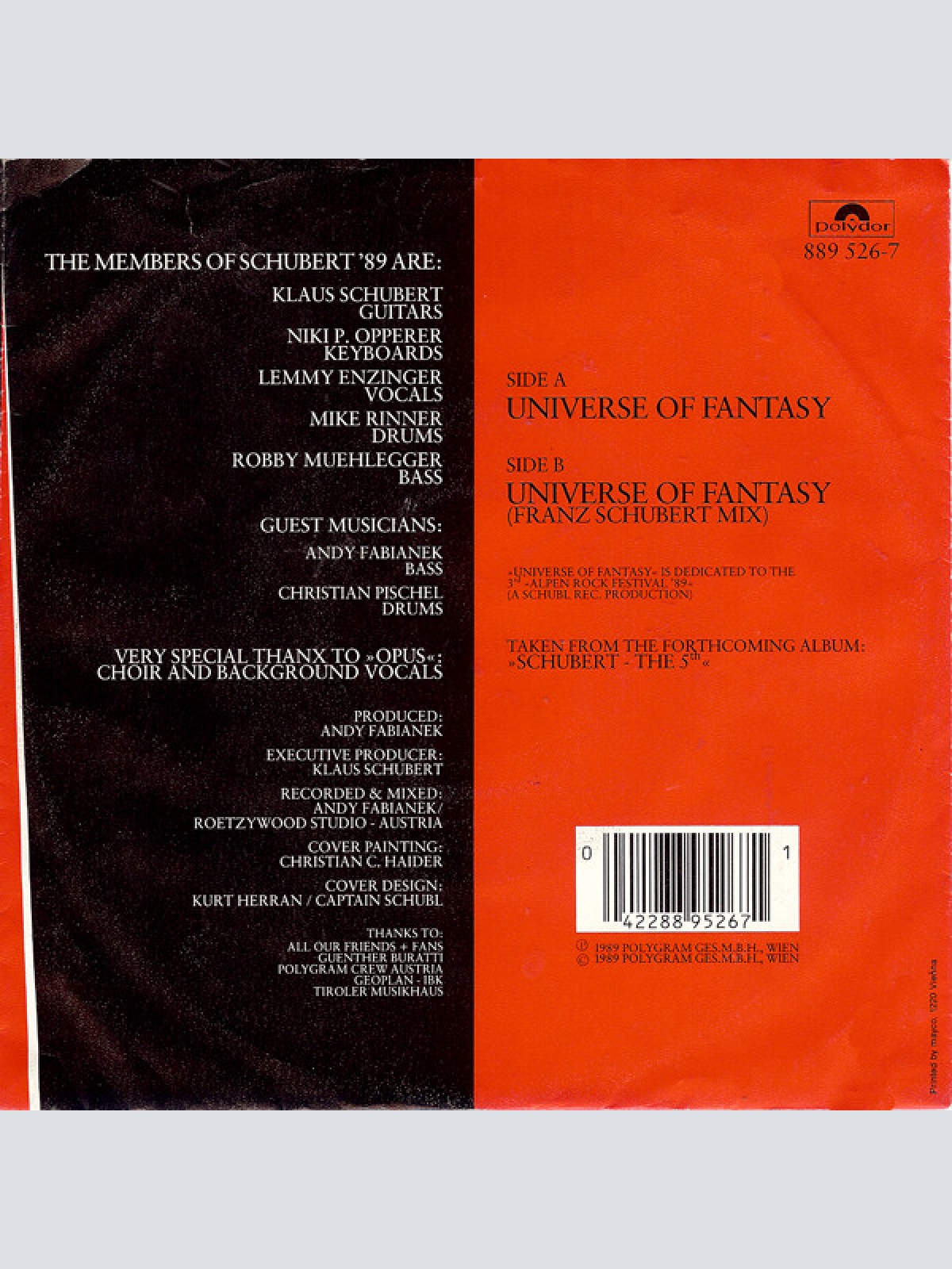 Vinyl / Schubert (3) - Universe Of Fantasy